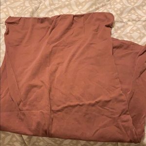 strapless bodycon dress